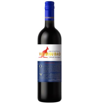 澳大利亚进口 欧洛袋鼠赤霞珠葡萄酒（蓝）750ml整箱销售
